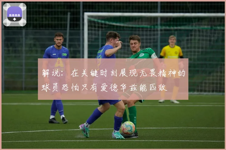 解说：在关键时刻展现无畏精神的球员恐怕只有爱德华兹能匹敌